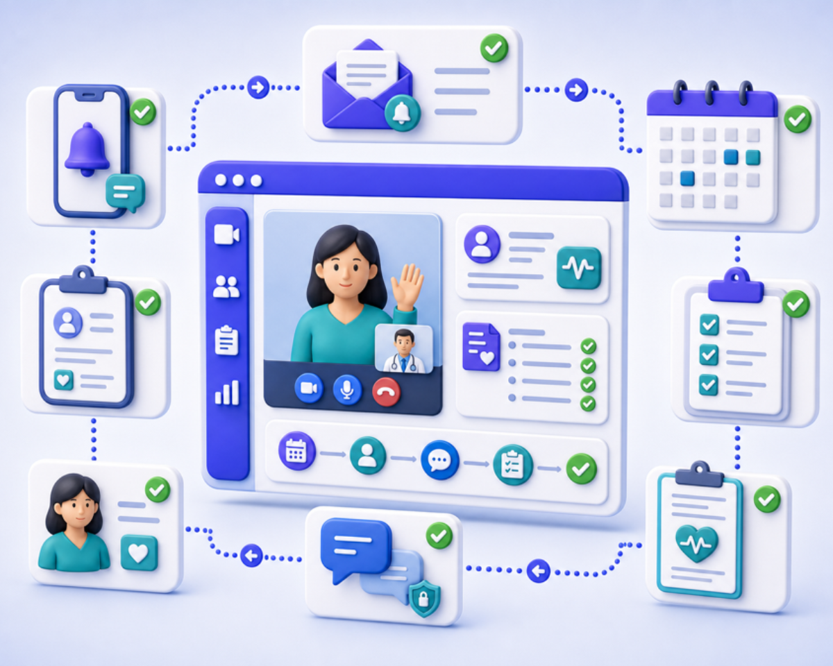 Telehealth Visit Workflow