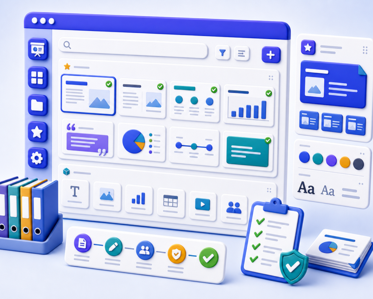 Presentation Template System