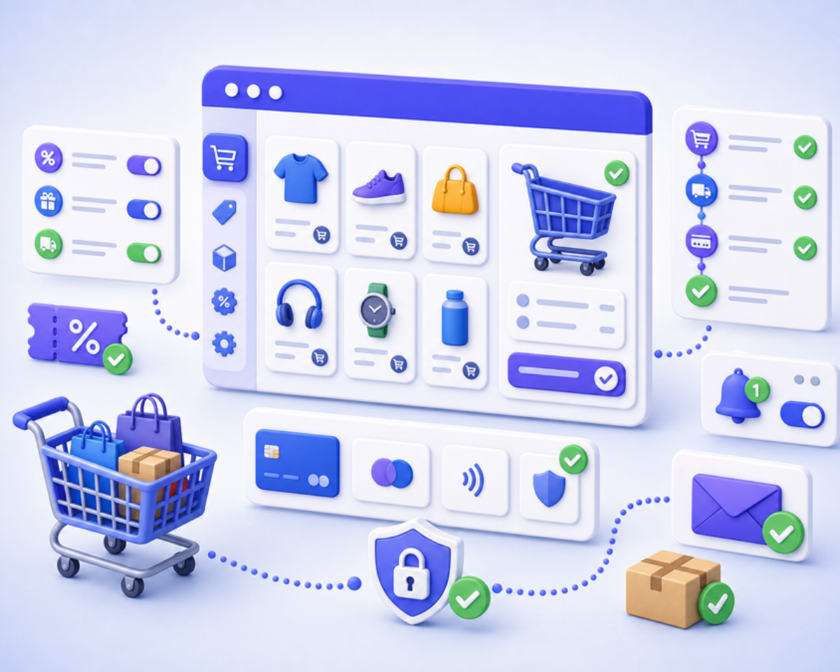 E-commerce Cart Setup