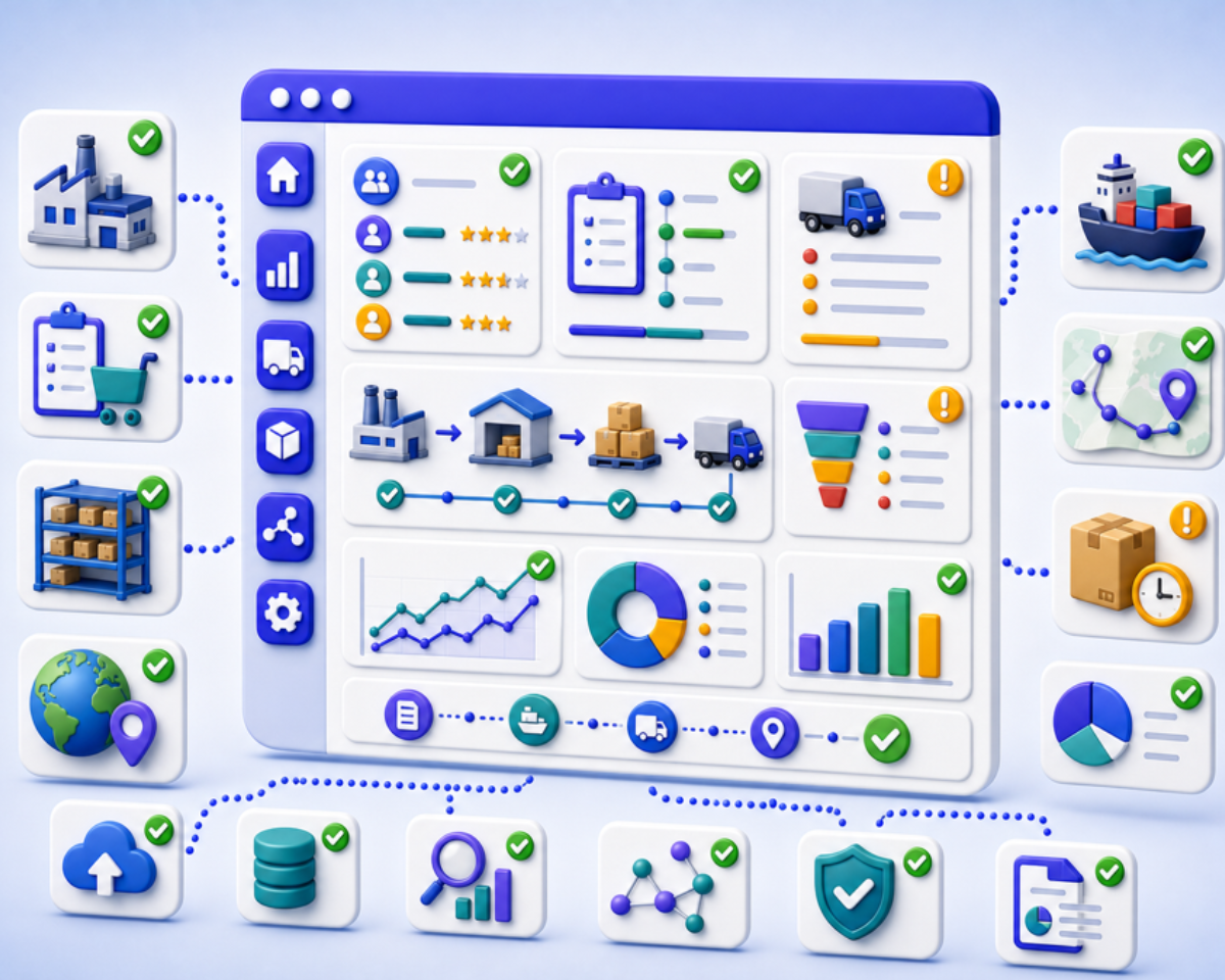 Supply Chain Reporting Dashboard